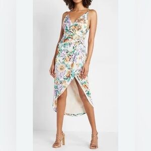 Express Floral Midi Dress
